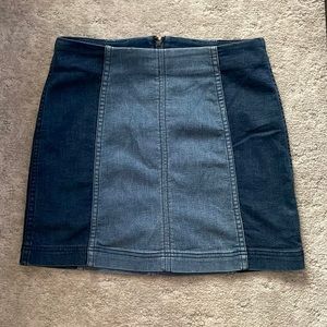 Free people patchwork mini skirt | size 8